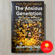 English Book: The Anxious Generation By Jonathan Haidt | Parenting Psychology Mental Health