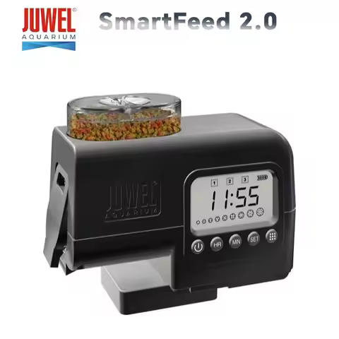 JUWEL Aquarium SMARTFEED 2.0 - PREMIUM AUTOMATIC FEEDER Automatic Fish Feeder Digital LCD Timer Food