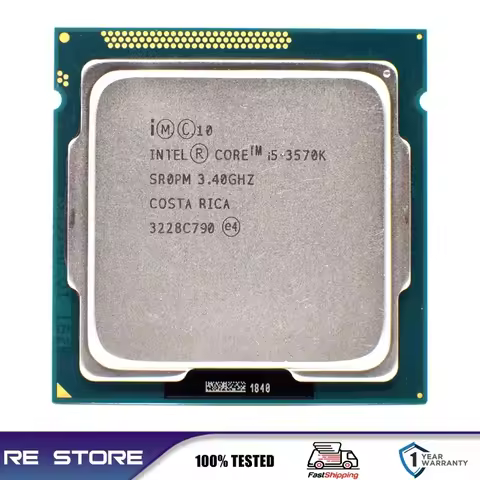 Intel Core i5 3570K 3.4GHz LGA 1155 cpu processor