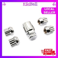 4 Pcs Car Wheel Nut Tyre Lock M12x1.5mm/M12x1.25mm Anti Theft Security Key Accessories Wheel Lock Nu