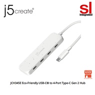j5create Eco-Friendly USB-C® to 4-Port Type-C Gen 2 Hub (JCH345E)