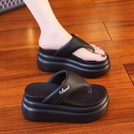 (Worce 1 - 2 Weeks) Women's Flip-flops Wedge Bread Height 9CM X590-0581