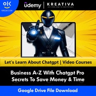 Chatgpt Video Course-Business A-Z With Chatgpt Pro Secrets To Save Money & Time | Learn Chatgpt