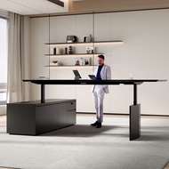 Smart Electric Lifting Desk Boss Desk Office Desk Supervisor Desk Manager Desk Presidential Desk Cha