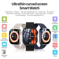 Jc01 full network SIM card 4G phone smart watch 1.96 inch curved screen WiFi GPS positioning waterproof watch with video call
