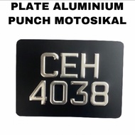 PLATE BESI KETUK MOTOR / PLATE ALUMINIUM PUNCH / PLATE PRESS / PLATE BESI / PLATE TIN / EMBOSSING PL