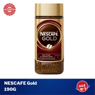Nescafe Gold 190g Rich Aroma and Smooth Taste with Golden Roasted Arabica Intensity 7