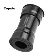 TOPABCS Press Fit Bearing, 24mm Black Bicycle Bottom Bracket, Aluminum Alloy Lightweight Sealed Bear