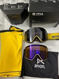 ❄️ Burton Anon M4 黃色 磁吸雪鏡