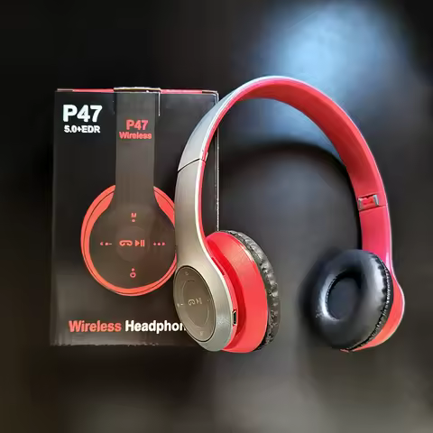Handsfree Wireless Headphones Noise Canceling Headphone Earphone P47 headset Bluetooth HeadPhone for