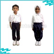 Baju T-shirt Pra Sekolah Berkolar