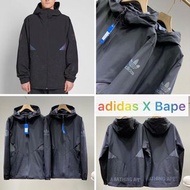 💥adidas x Bape 炫彩反光外套