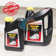 ORIGINAL TOYOTA DIFFERENTIAL GEAR OIL GL-5 85W-90/ 85W90 FOR TOYOTA AVANZA, INNOVA, FORTUNER