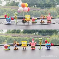 Spongebob alat kereta alat letak barang kartun comel dalaman kereta hiasan pusat konsol mini menghan