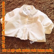 Paper 30028 - Babydoll ruffle half sleeve shirt - Kid