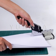 YUANTA เครื่องเย็บกระดาษขนาดใหญ่ งานเย็บเข้าเล่ม สูงสุด 100 แผ่น เครื่องเขียนสำนักงาน เครื่องเย็บกระ