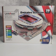 STADIUM 3D Puzzle Football Stadium DIY Emirates Stadium  Nou Camp Bernabeu Anfield Old trafford etti