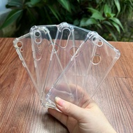 Silicone flexible case for Motorola E6/ E6S/ E6 Play/ E6 Plus transparent and shockproof at 4 corner