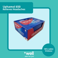 CCM Uphamol 650mg Tablet 18x10s (EXP:04/26)