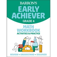 Barron's Early Achiever: Grade 4 Math Workbook Activities & Practi by Barrons Educational Series (UK
