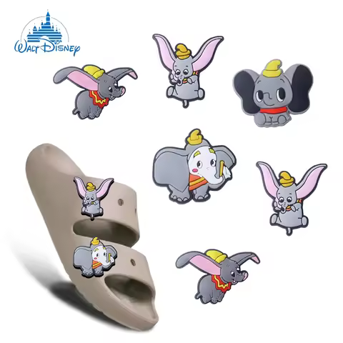 Disney Dumbo Animal Shoe Charms 4-80PCS DIY Craft Accessories Shoe Jibbitz-Type Charms for Crocs-sty