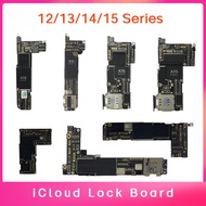 128G  Lock iCloud ID motherboard for 12 13 14 15 Pro Max swap practice logic board complete power on