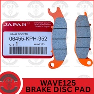 BRAKE DISK PAD WAVE125