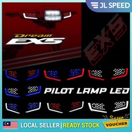 VISS EX5 / DREAM SIGNAL PILOT LIGHT PILOT LAMP FRONT SIGNAL DEPAN MATA GABAN RED WHITE BLUE EYE BAR 