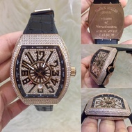 Jam tangan wanita Frank Muller Diamond automatis original