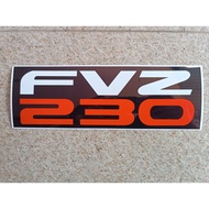ISUZU DECA Car Stickers Model Fvz230 1 Sheet