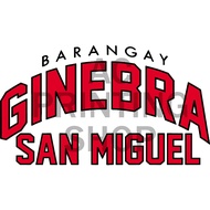 GINEBRA STICKERS WATERPROOF LAMINATED