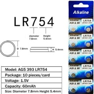 Baterai Batere AG5 /LR754 Untuk Alat Bantu Dengar Dan Alat Elektronik