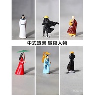Micro Landscape Character Landscaping Miniature Villain Sand Table Poetry Ornaments Doll Li Bai Umbr