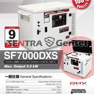 ada Genset silent Honda 5000 watt. Excell SF 7000 dxs