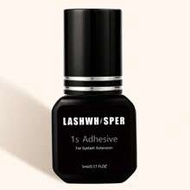 1 Second Eyelash Extension Glue, 5ml - Fast Drying, Strong Bonding, Low Irritation Eyelash Adhesive,