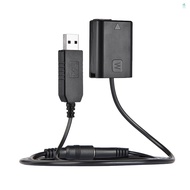 [topksg] Andoer NP-FW50 Dummy Battery + DC Power Bank (5V 2A) USB Adapter Cable Replacement for AC-P
