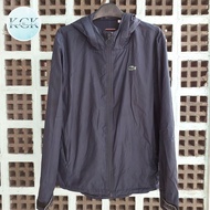 JAKET WINDBREAKER LACOSTE NAVY JAKET PRIA SECOND