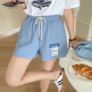 Naikan Clothing/Win In Material Comfortable Muffin Plaid Car Logo Bird Leg Casual Elastic Waist Shor
