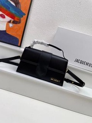 JACQUEMUS 雅克穆斯 Le Bambino Leather Bag 黑色 小號