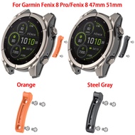Side Frame Protector Metal Bumper For Garmin Fenix 8 Pro 47mm 51mm Fenix 8 Tactix 8 Quatix 8 Anti Dr