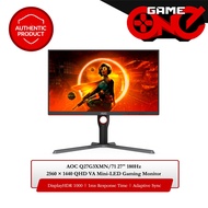 AOC Q27G3XMN/71 27′′ 180Hz QHD (2560x1440) VA Mini-LED Gaming Monitor