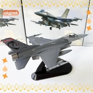 [ukgjmk] 1/72 F-16C Diecast Plane Model Alloy F16 Fighter for Household Home Office