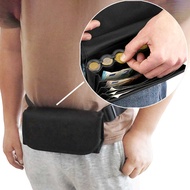 Upgraded Euro Coin Tube Waist Bag 8 Tube Euro Coin Storage Tube Coin Tube Storage Bag Men's Waist Ba