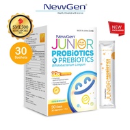 NewGen Junior Probiotics + Prebiotics 2 Billion CFU Bifidobacterium Longum Japan 30 Sachets Probiotics Kids