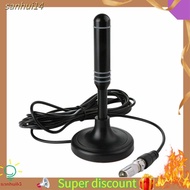 sanhui1 Piece Digital HD Freeview Antenna HDTV Antenna Black Plastic Outdoor Waterproof for DVB-T DV