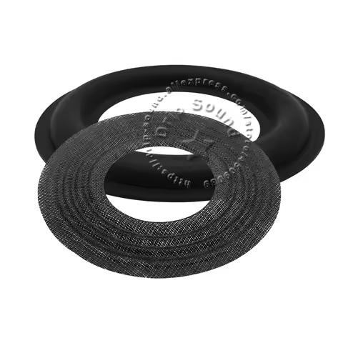 2PCS For JBL 3" Inch Speaker Rubber Folded Edge Ring Loudspeaker Woofer Repair Side Surround Circle