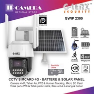 GLENZ CCTV SIMCARD 4G + BATTERE & SOLAR PANEL (GWIP-2300)