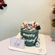 柯南怪盜基德主題造型蛋糕 客製化 生日蛋糕 節日 紀念日 禮物