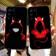 Devil Bad Boy Soft Black Silicon TPU Cell Phone Case For OPPO R17 R15 R11 R9 R7 K1 F11 F9 F7 F5 A9 A7 A79 A75 A73 Realme RENO 3 2 6.4 U1 M B S X Z Pro Plus Youth 5G