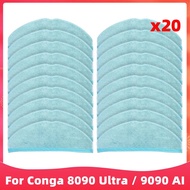 Compatible For Conga 8090 Ultra / 9090 AI Mop Cloths Rag Pad Robot Vacuum Cleaner Replacement Parts 